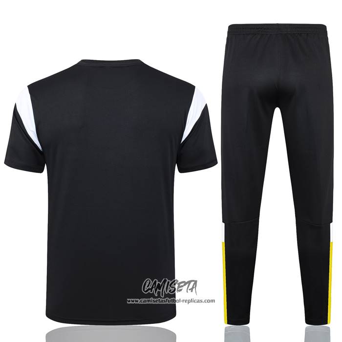 Chandal del Borussia Dortmund 2023-2024 Manga Corta Negro